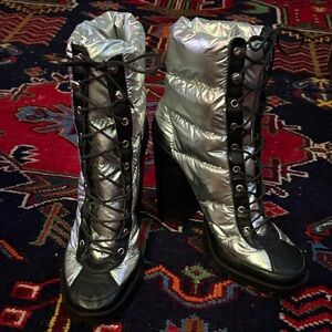 Sz 8 Schultz Alena puffer combat boots